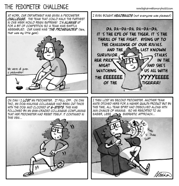 Pedometer challenge